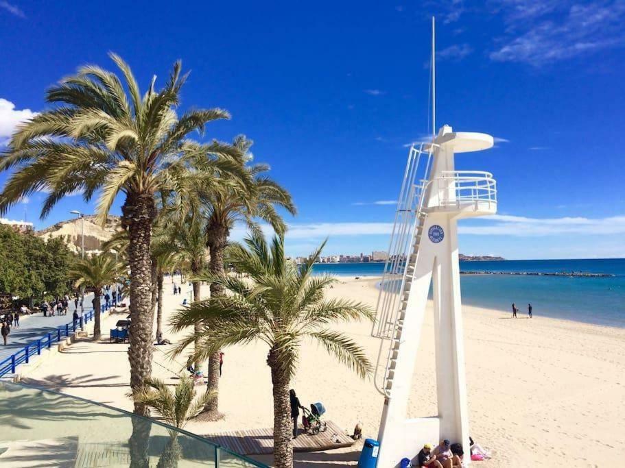 Lovely, New, Bright 3 Mins To Beach Apt 105 Sq Meters Alicante Zewnętrze zdjęcie